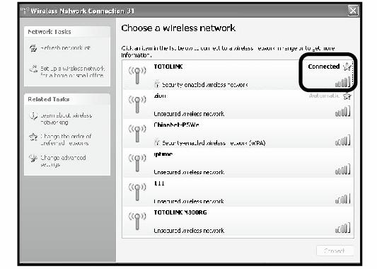 5. Have connected wireless network, you can access Internet through wireless mode. 4.3 Setup AP N9 1. Run the web browser, type http://192.168.0.