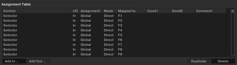 Configuring MIDI Controller for Controlling TRAKTOR Show Version: Shows the version of the underlying TSI file. Device Target: Selects the device you want to control.