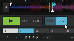 Basic Usage Tutorials When you release the Loop or Cue Point by releasing the relevant Hotcue button playback resumes at this playhead position.