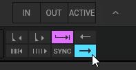 Advanced Usage Tutorials 1. Click the Sample Play Type button to define the Sample to be played back as a Loop or Oneshot. 2.