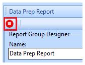 Click the green play icon to hide the report from the Report List Viewer.