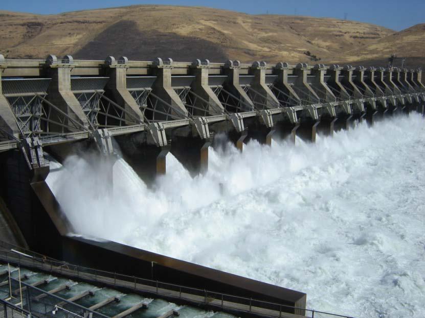 Spillway Model Objective: Head-Discharge Relation & Dam Safety Spillway flow has large vertical
