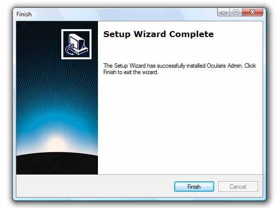 Installing Ocularis Administrator Figure 23 Select Destination Folder for Ocularis Administrator You may leave the default directory path as is or change it if necessary according to your