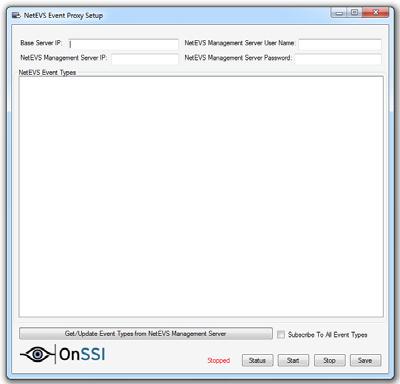 Installing the NetEVS Event Proxy TO CONFIGURE PARAMETERS IN THE NETEVS EVENT PROXY 1.