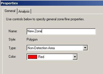 Non-Detection Zones In some situations, especially where the scene is busy, objects tracked in some areas can interfere with detection zones in other areas.