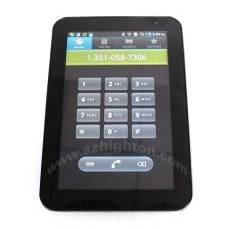 connect to internet by GSM/GPRS Network. HS-771 7" multitouch, Android4.0 Samsung A8 1G cpu, Wifi+BT, Camera, with Call. 1.Operating System: (support flash 10.