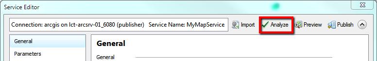 There is mre than ne way t publish a map service; the fllwing is an example f hw yu can create the service frm within an ArcMap dcument (.mxd).