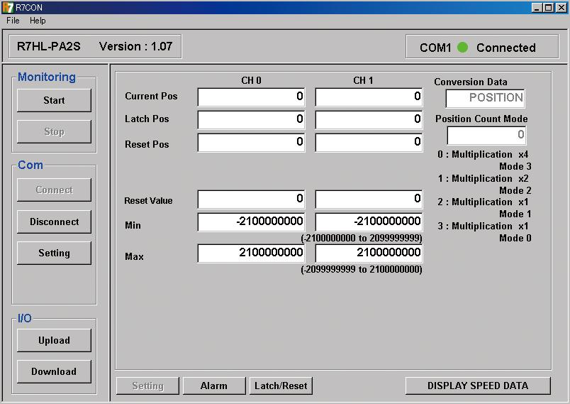 4.4. HOW TO CONFIGURE R7HL-PA2S First, connect the R7HL-PA2S and call up the R7CON initial view following the procedure explained in Section "4.1. HOW TO START MONITORING" on page 11.