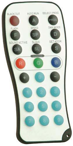 PAGE 01 WDM IR REMOTE CONTROLLER Genernal Description: The IR remote together with our LED lights can make colorful and dynamic light scenery effects.