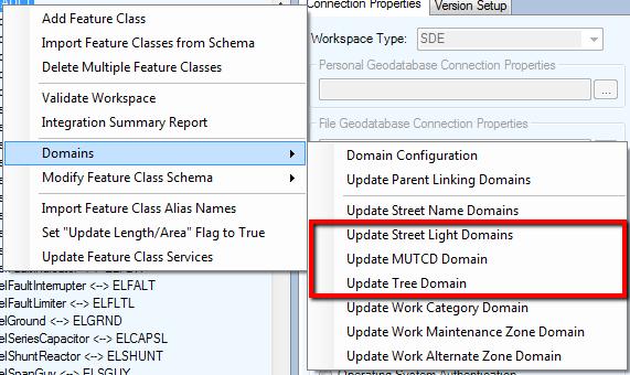 Update Street Light, MUTCD, and Tree Dmains Fields in the gedatabase that are linked t Lucity fields string the fllwing infrmatin shuld have a special dmain assigned: Street light library cdes Street