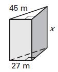 Find the height of the cylinder if the surface area is 325 m