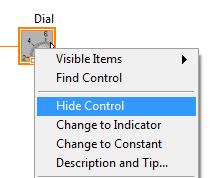 from file system Control visible items label