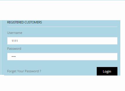 Figure 4.6: Login Page This interface is where all users login into the system. There are two users in this system, which are Admin and Client.