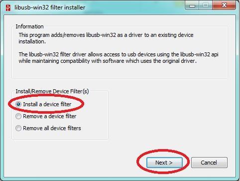USB Dog Terminator. User's Manual. 9 Now the installation window for the USB Device Terminator driver itself appears.