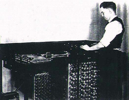 Patent filed for ENIAC in 1947 as first