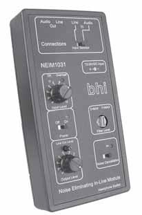 6.3 NEIM1031 In-line module. Then NEIM1031 provides a flexible solution to noise reduction.