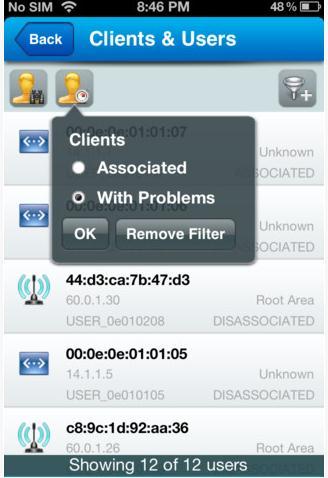 Anywhere Client Troubleshooting iphone App Can view list
