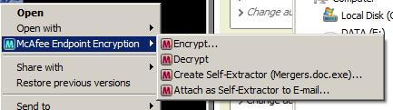 10.4 Creation of Self Extractors Self-Extractors are password-encrypted executable files that can also be decrypted on non- EEFF client systems.