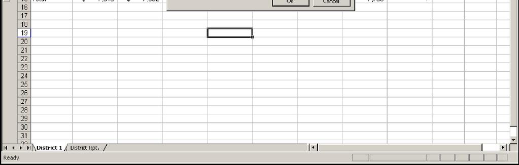 To expand an outline, click the show detail outline symbol. The detail levels of the outline appear. Click above column E Practice the Concept: Collapse and expand the January detail rows.
