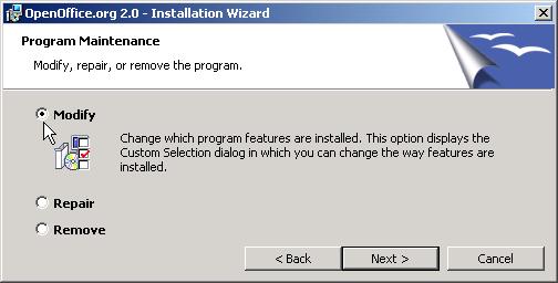 Panel >Add or Remove Programs Select Change or Remove Programs, scroll to