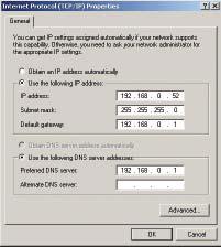 the Wireless Router or Access Point has DHCP server enabled) Select Obtain DNS server s automatically Static IP s setup