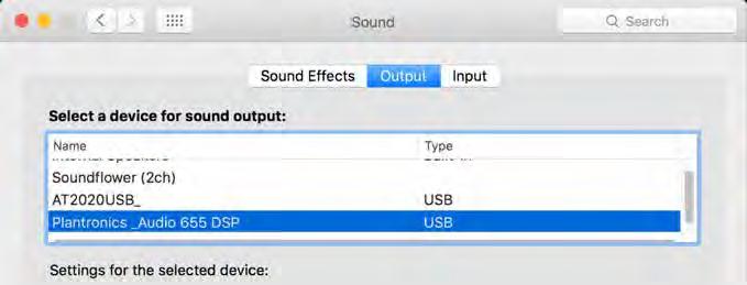 Select the Sound option (), click on