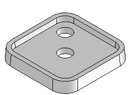 BATTERYPLATE Part The BATTERYPLATE is a critical plastic part. The BATTERYPLATE: Aligns the LENS assembly Creates an electrical connection between the BATTERY and LENS Design the BATTERYPLATE.