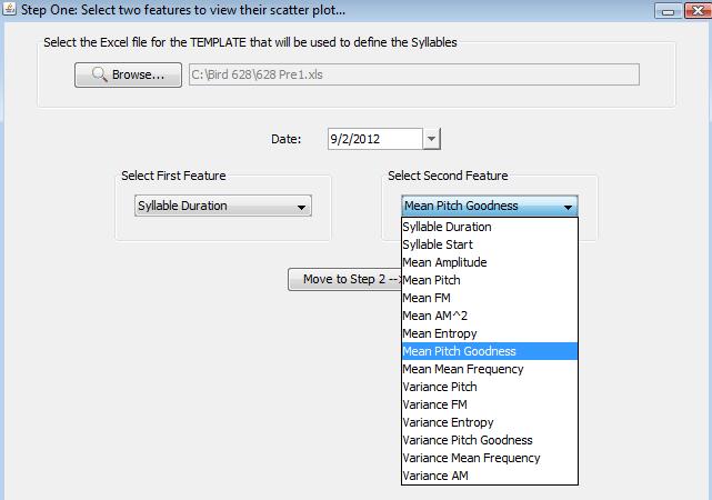 Make Template and Sequence a- Template Selection The sequencing process starts by choosing the Make Template and Sequence menu item (Fig. 2). Fig.