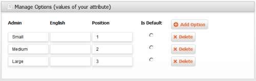 Understanding and Managing Attribute Labels and Options Manage Titles: In the Admin field, specify a title that will be representative of the attribute in your store.