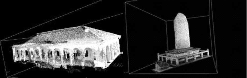 DIGITAL ARCHIVING IN CULTURAL HERITAGE PRESERVATION 99 fine details and sculpted surfaces which are essential for modelling monuments and historical buildings (Figure 7 and 8). Figure 7.