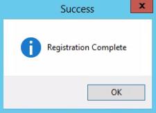 enter your registration information in all the required fields (Note the