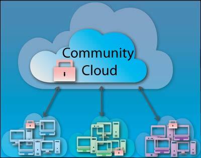 *Community Cloud Cloud is shared among a number of