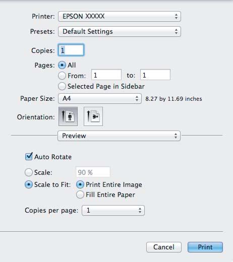 Printing H I Click OK to close the printer settings window. To make changes to advanced settings, refer to the relevant section. Print your file.