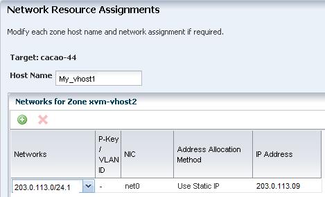 You can change the following parameters before you deploy the plan: Host name: You can change the zone s host name to be different from the zone name, which might be useful when you are using a