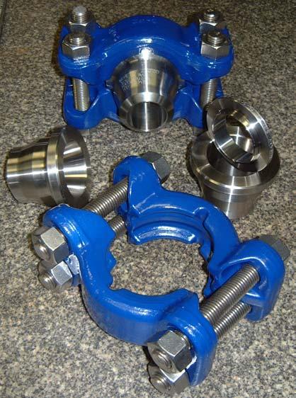 B l u e S k y C l a m p C o n n e c t o r BlueSky Clamp Connectors have been designed and manufactured to provide the most advanced sealing performance in connecting piping systems.