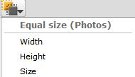 'Equal Spacing Between Objects' tab has two options to equalize the space between three or more objects. Let us know about each option in detail.
