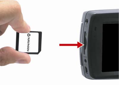 icn 700 series Reference How do I insert a Memory Card? Holding the card by the edges, gently insert it into the slot with the label facing the front of the icn.