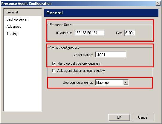 7.9 Logging into OpenGate In order to receive calls from Open Gate, users must log in to the system via the Presence Agent application.