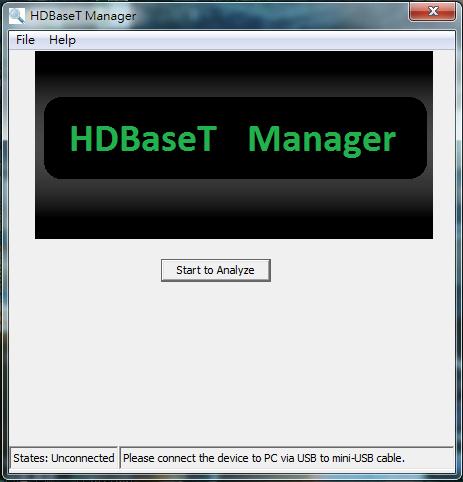 Software HDBaseT Manager 1. Introduction What is HDBaseT Manager?