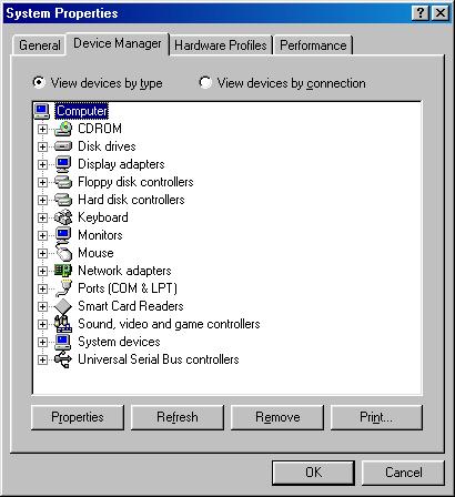 For PC/SC Driver The Windows Device Manager should list the ACS USB Smart Card Reader under Smart card readers device type.
