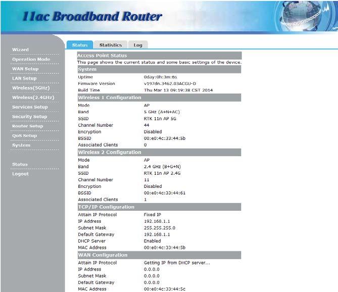 router (192.168.1.1).