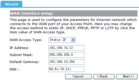 --------------------------------------------------------------------------------------------------------------------- Mode 1 DHCP Client Select DHCP Client to obtain IP Address information