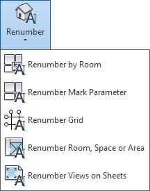 Renumber by Room Renumbers instances in an active view or whole project according to the room