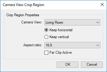 Region Modifies the aspect ratio of the crop region for a selected camera view Click on Kobi Toolkit tab go to View panel Crop Region drop-down select Match Crop Region set up