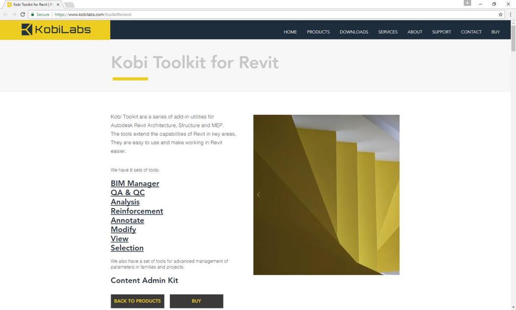 Help Help for Kobi Toolkit for Revit.