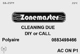 6) Service Reminder There is a built-in service reminder in the ZoneTouch system to automatically display an alert to tell customers that the air conditioning system is due for service.