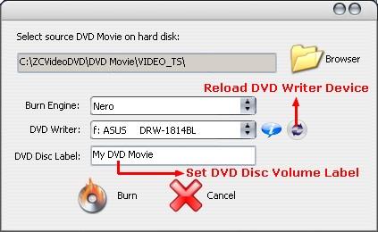 4. Select DVD Writer: 5.