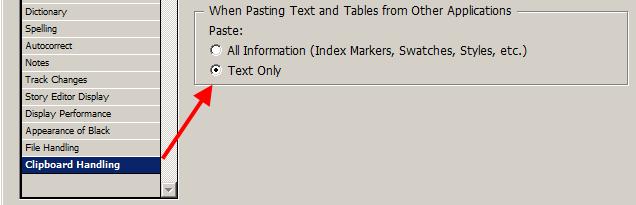 Edit/Add a Text Box If the insertion point is not inside a text frame when you paste text into InDesign, a new