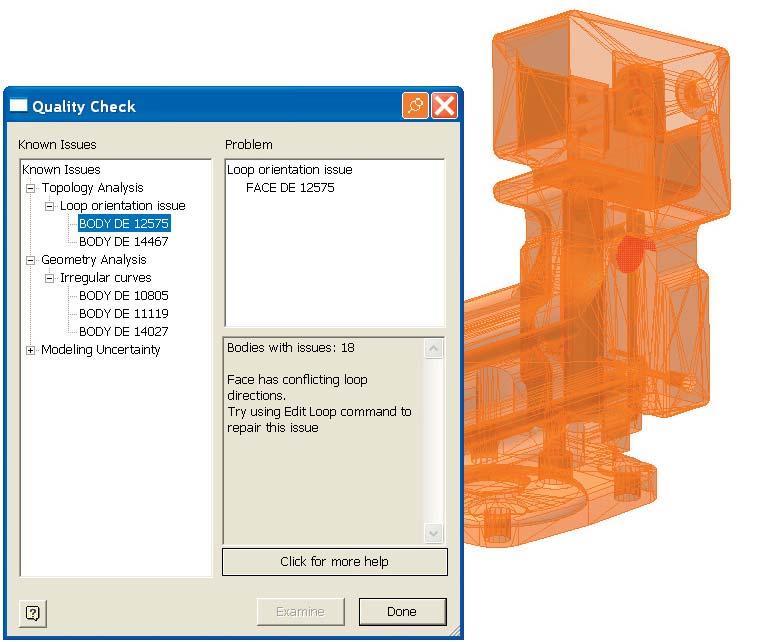 Construction Environment The new IGES or STEP construction environment simplifies collaboration by enabling sharing and reuse of design data with 3D CAD/CAM systems.