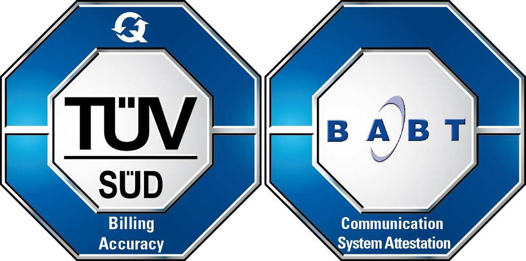 15. Marks Associated with the Metering and Billing Scheme 15.1 TUV SUD BABT Mark If the Company also holds a TUV SUD ISO9001 Certification the appropriate segment may be added to this mark.